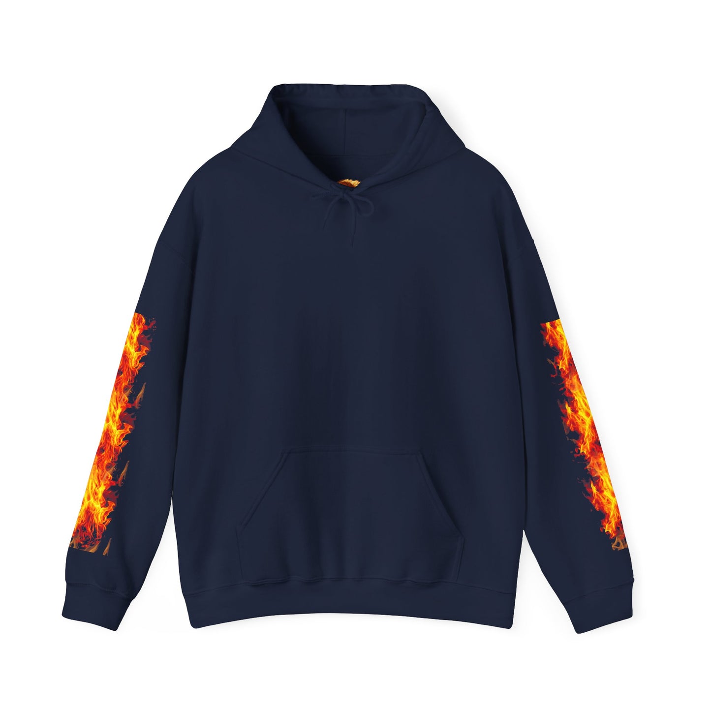 Flaming Basketball Unisex Hoodie, Cozy Sweatshirt for Game Day, Unique Sports Apparel, Gift for Basketball Lovers, Trendy Streetwear