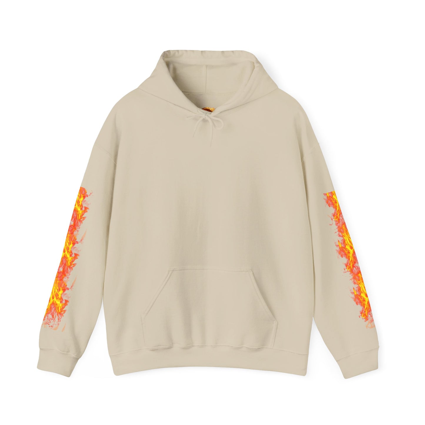 Flaming Basketball Unisex Hoodie, Cozy Sweatshirt for Game Day, Unique Sports Apparel, Gift for Basketball Lovers, Trendy Streetwear