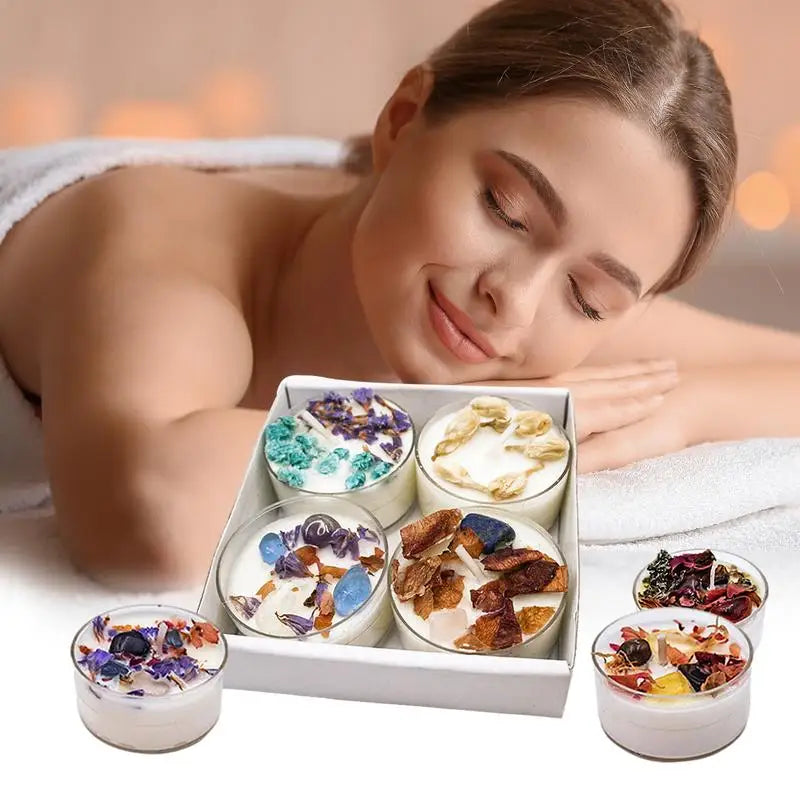 Scented Candles Set Mindful Escape Relaxation Candle Long Lasting Aromatherapy Candle Calm Scented Candles for Birthday