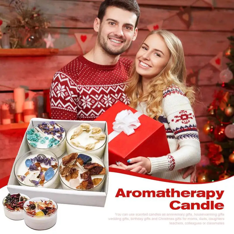 Scented Candles Set Mindful Escape Relaxation Candle Long Lasting Aromatherapy Candle Calm Scented Candles for Birthday