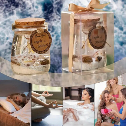 Scented Candles Sea Theme Gel Wax Home Air Freshener Aromatherapy Jar Candles Wedding Birthday Gift Home Decoration