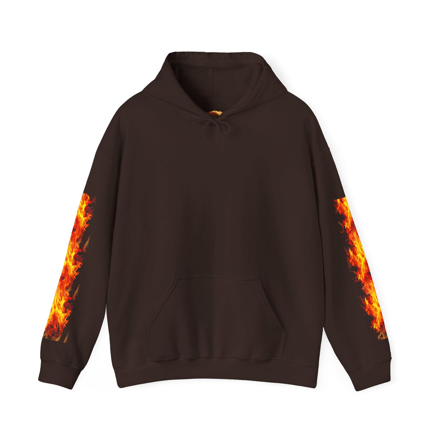 Flaming Basketball Unisex Hoodie, Cozy Sweatshirt for Game Day, Unique Sports Apparel, Gift for Basketball Lovers, Trendy Streetwear