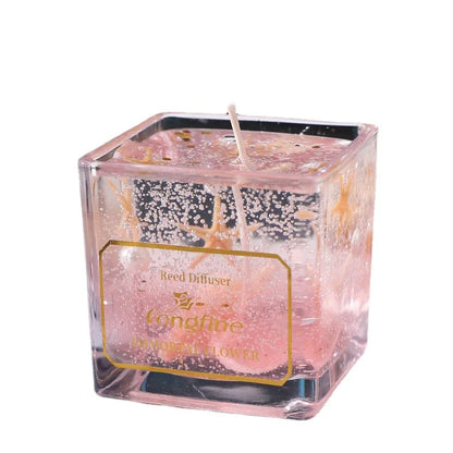Fantastic Gel Wax Scented Candles Seashell Starfish Glass Cup Aromatherapy Candle Smokeless Romantic Wedding Candles Home Decor