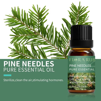 Essential Oils for Diffusers Lavender Eucalyptus Tea Tree Peppermint Rosemary Mint Bergamot Lemon Rose Pure Essential Oil 10Ml