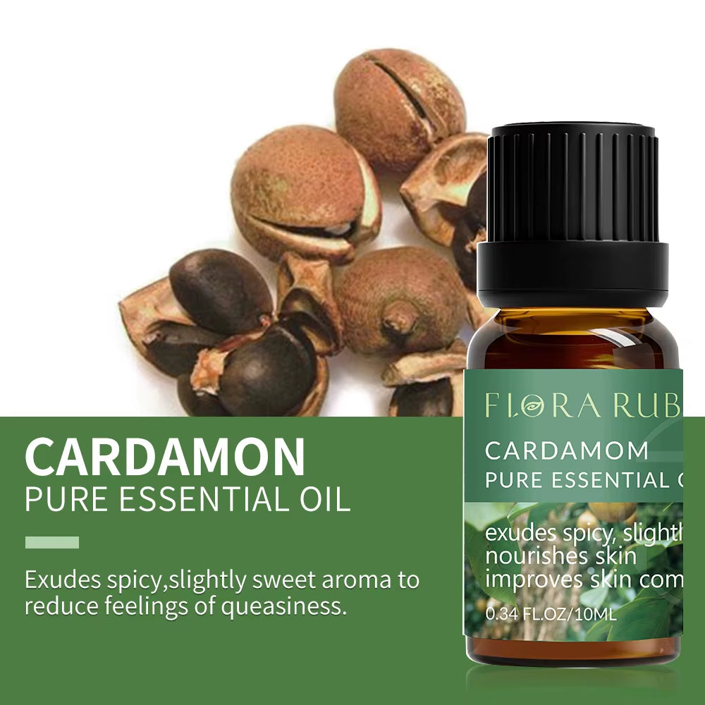 Essential Oils for Diffusers Lavender Eucalyptus Tea Tree Peppermint Rosemary Mint Bergamot Lemon Rose Pure Essential Oil 10Ml