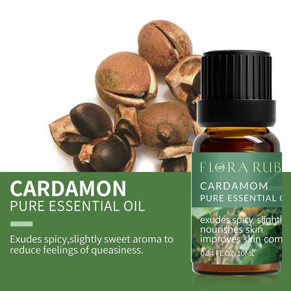 Essential Oils for Diffusers Lavender Eucalyptus Tea Tree Peppermint Rosemary Mint Bergamot Lemon Rose Pure Essential Oil 10Ml