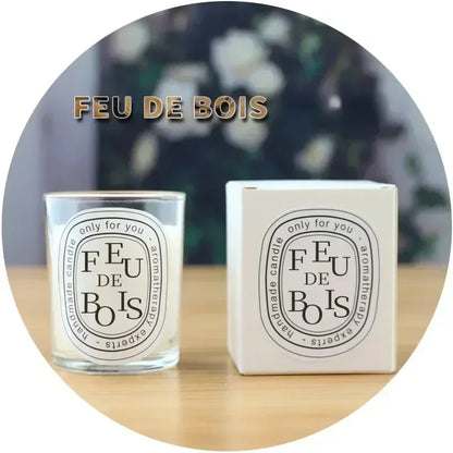 Bougie Parfumée Transparente | Cadeau Élégant Mariage Décoration | Parfum Longue Durée | Pot En Verre Cristal