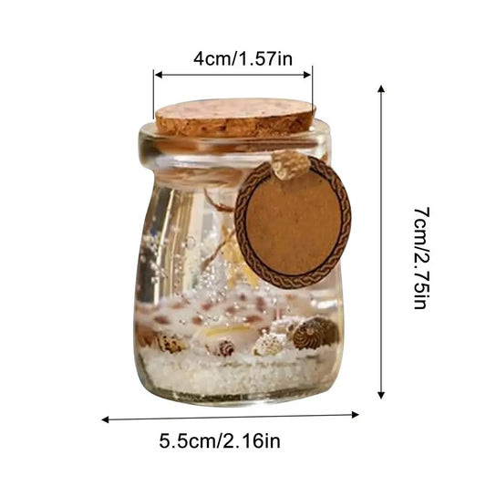 Scented Candles Sea Theme Gel Wax Home Air Freshener Aromatherapy Jar Candles Wedding Birthday Gift Home Decoration